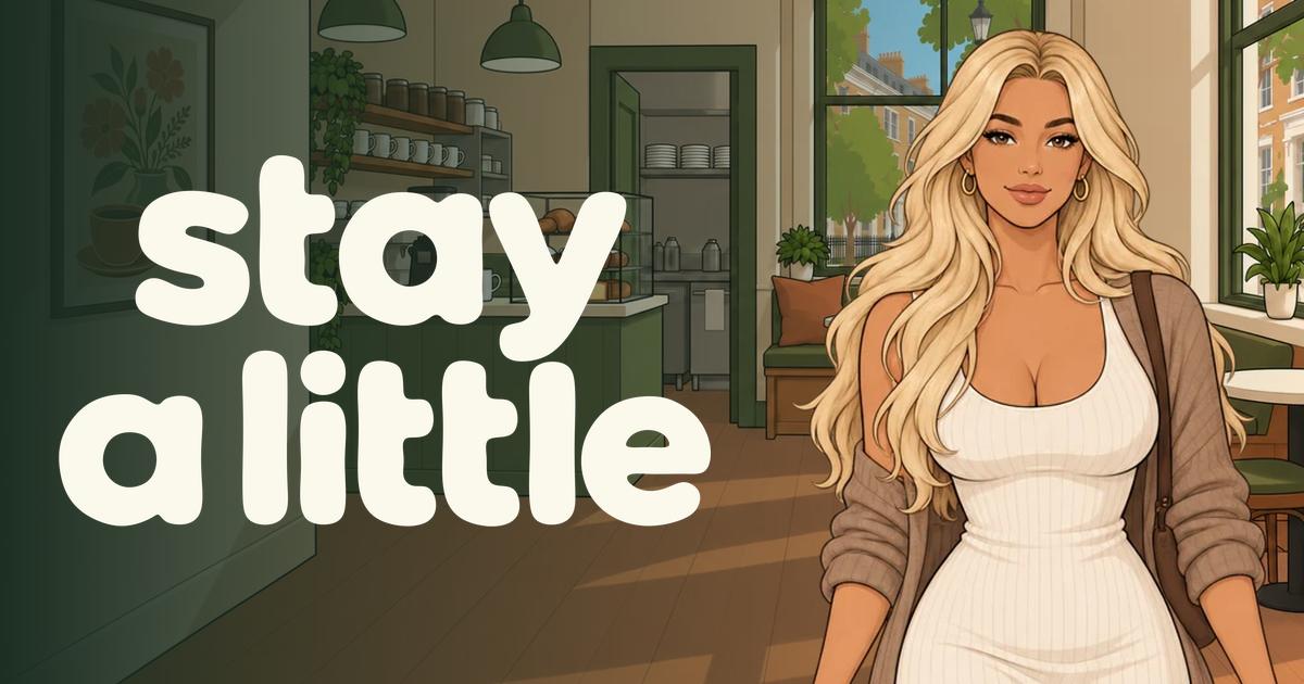 Stay a Little, featuring Alice in her London café.
